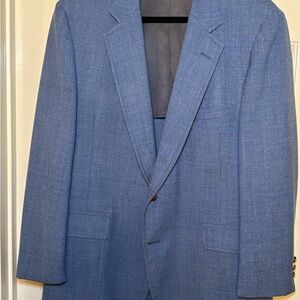 Hardwick men’s sport coat Lt blue size 48R.